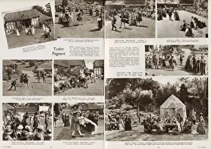 Pageant Prints: Double page spread from the Illustrated Sporting & Dramatic News