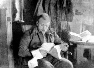 Intention Prints: Dr. Fridtjhof Nansen at Elmwood, Franz Josef Land, 1896