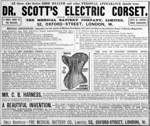 March Prints: Dr. Scotts electric corset