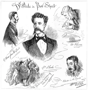 July Prints: Dr Slade: spirit writing trial