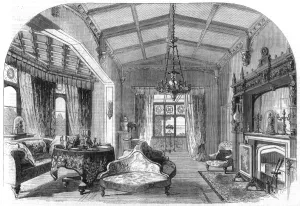 Clare Prints: Drawing Room, St Clare, Isle of Wight