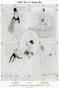 Masculine Prints: Dress of the Future for Women according to Annie Fish