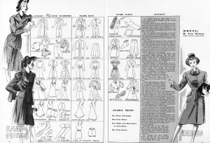 Wartime Prints: Dress by Jean Burnup