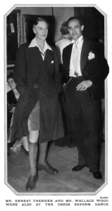 Ernest Prints: Dress Reform Dance. Mr. Ernest Thesiger and Mr. Wallace Wood