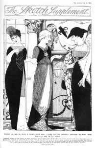 Dame Prints: Dresses designed by Paul Iribe for La Rue de la Paix