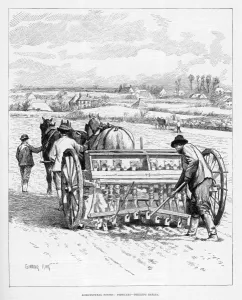Drilling Prints: Drilling Barley