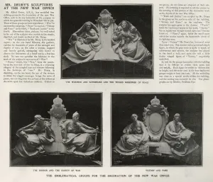 Drury Prints: Drurys Sculptures at the War Office