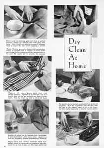 1943 Prints: Dry clean at home, 1943