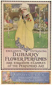 Idyllic Prints: Dubarry perfumes advertisement
