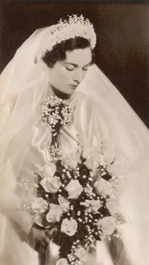 13th Prints: The Duchess of Gloucester on her wedding day