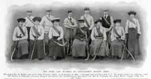 Margaret Prints: The Duke and Duchess of Connaughts hockey team