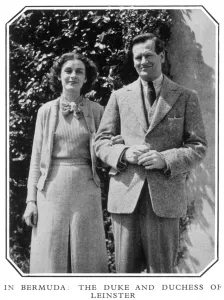 Bermuda Prints: The Duke and Duchess of Leinster