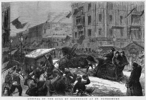 Petersburg Prints: Duke at Royal Wedding