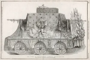 Coffin Prints: The Duke of Wellingtons funeral car
