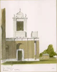 Featured Prints: Dulwich Art Gallery, by Hugh Casson