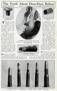 Human Prints: Dum-dum bullets used during WW1