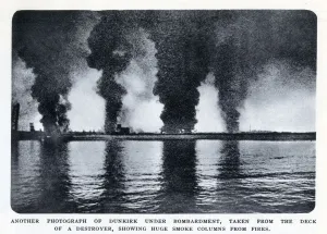 Fire Prints: Dunkirk under bombardment, 1940