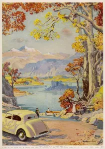 Landscape Prints: Dunlop advertisement