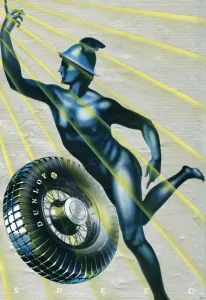 Tyre Prints: Dunlop Tyre Advert 18
