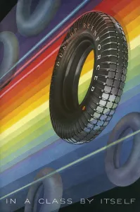 Tyre Prints: Dunlop Tyre Advert