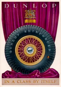 Tyre Prints: Dunlop Tyre Advert