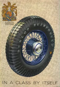 Tyre Prints: Dunlop Tyre Advert