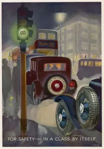 Tyre Prints: Dunlop Tyre Advert