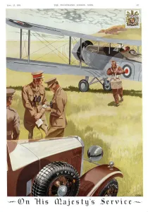 Majesty Prints: DUNLOP TYRE AD PLANE