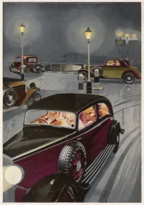Vintage Prints: Dunlop Tyres 1931