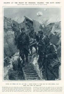Line Prints: His Duty Done by Frederic Villiers