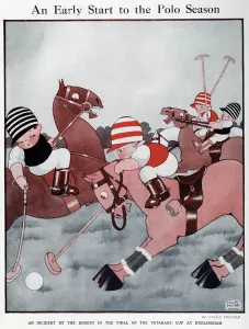 Polo Prints: An early start to the polo season 1924