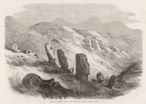 Crater Prints: Easter Island Figures