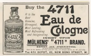 Bond Prints: Eau De Cologne
