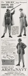 Unusual Prints: Ebury waterproof shooting and fishing garment