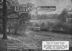 Caravan Prints: Eccles Caravans advertisement