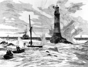 May Prints: The Eddystone Lighthouse, 1879
