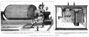 March Prints: Edisons electric lamp