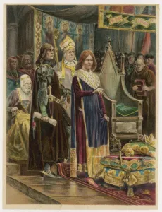 Customs Prints: Edward III Coronation
