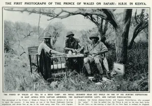 Bush Prints: Edward Prince of Wales with Denys Finch-Hatton