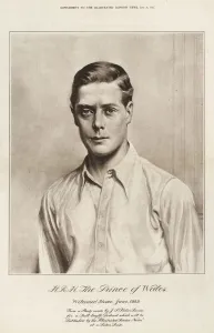 24th Prints: Edward, Prince of Wales from a sketch by John St. Helier Lan