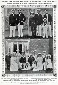 Visiting Prints: Edward VII and the British royal family entertain the Russian royal family at Barton Manor