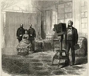 19th Prints: Edward VII is photographed with the King and Queen of Greece