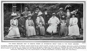 Edward Prints: Edward VII at Reigate Priory - Mrs Ronald Greville
