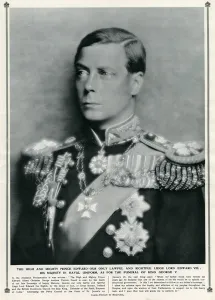 Monarchs Prints: Edward VIII