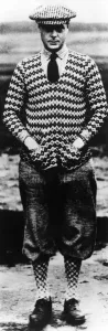 Jumper Prints: Edward VIII, as Prince of Wales, in golfing attire