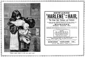 Preparation Prints: Edwards Harlene for Hair