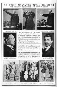 Resignation Prints: Edwin Montagu and Gandhi
