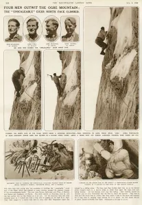 Climbing Prints: Eiger Ascent 1938