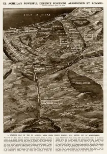 Desert Prints: El Agheilas defence positions by G. H. Davis