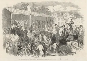 Middlesex Prints: Election, Brentford 1847